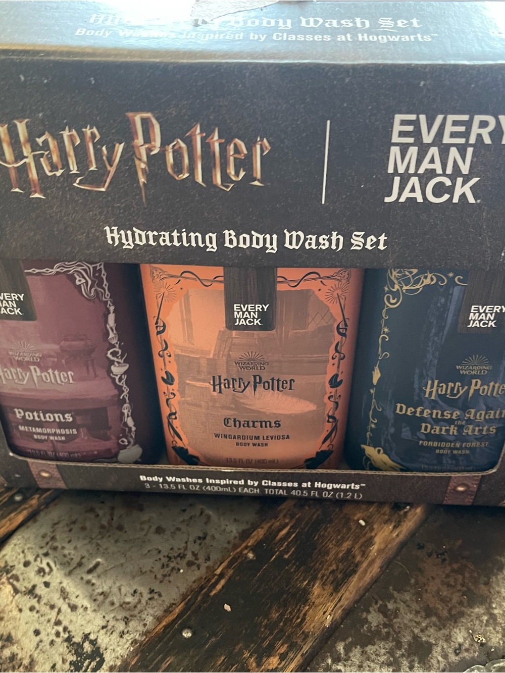 Harry Potter Hydrating Body Wash Trio — New